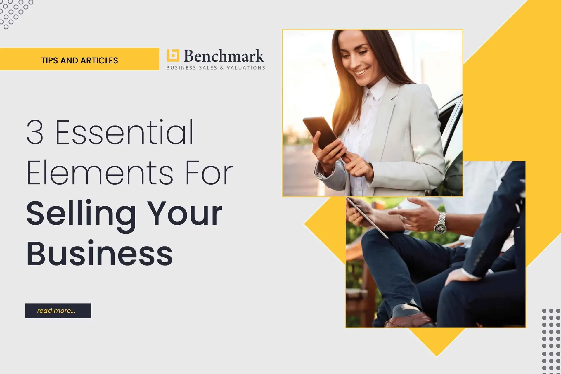 3 Essential Elements For Selling Your Business