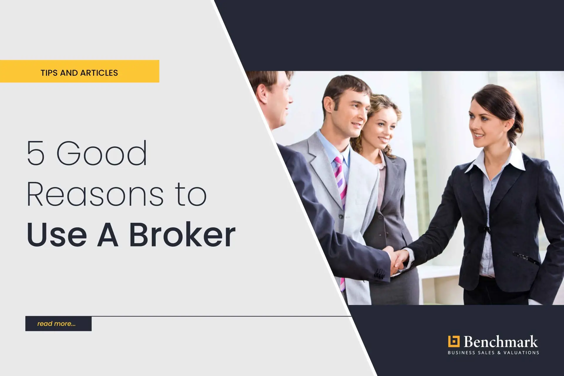 5 Good Reasons to Use A Broker