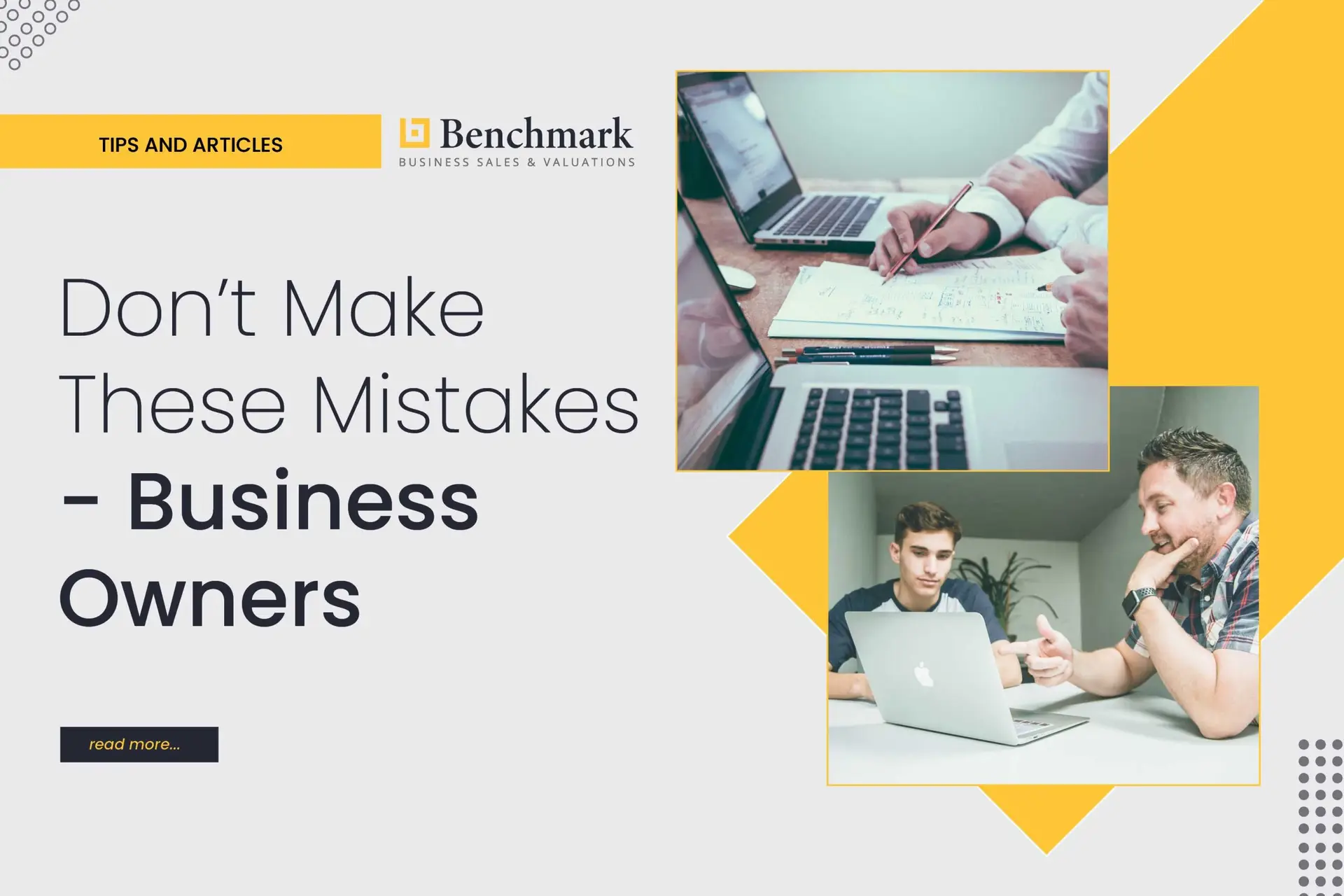 Don’t Make These Mistakes – Business Owners