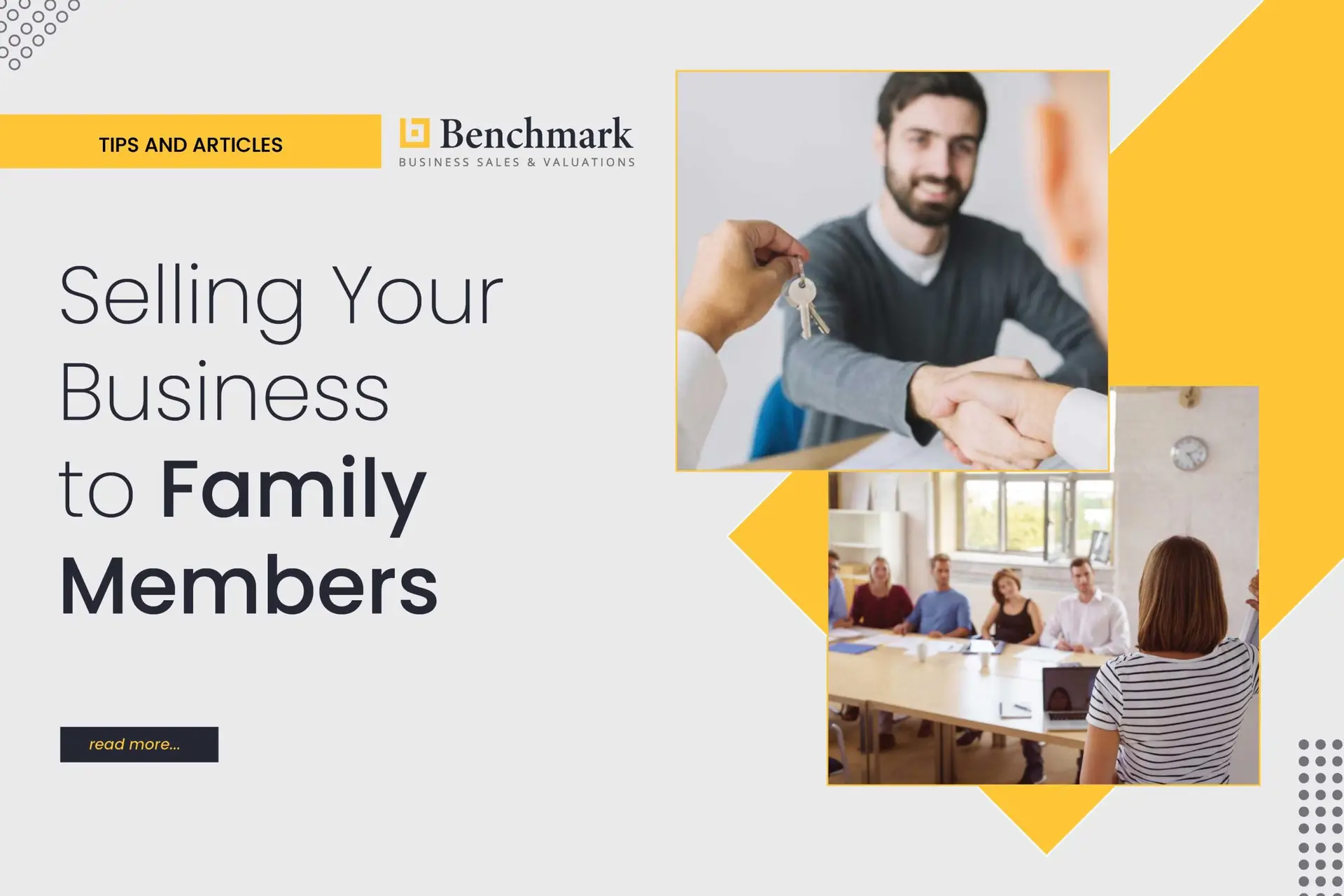 Selling Your Business to Family Members