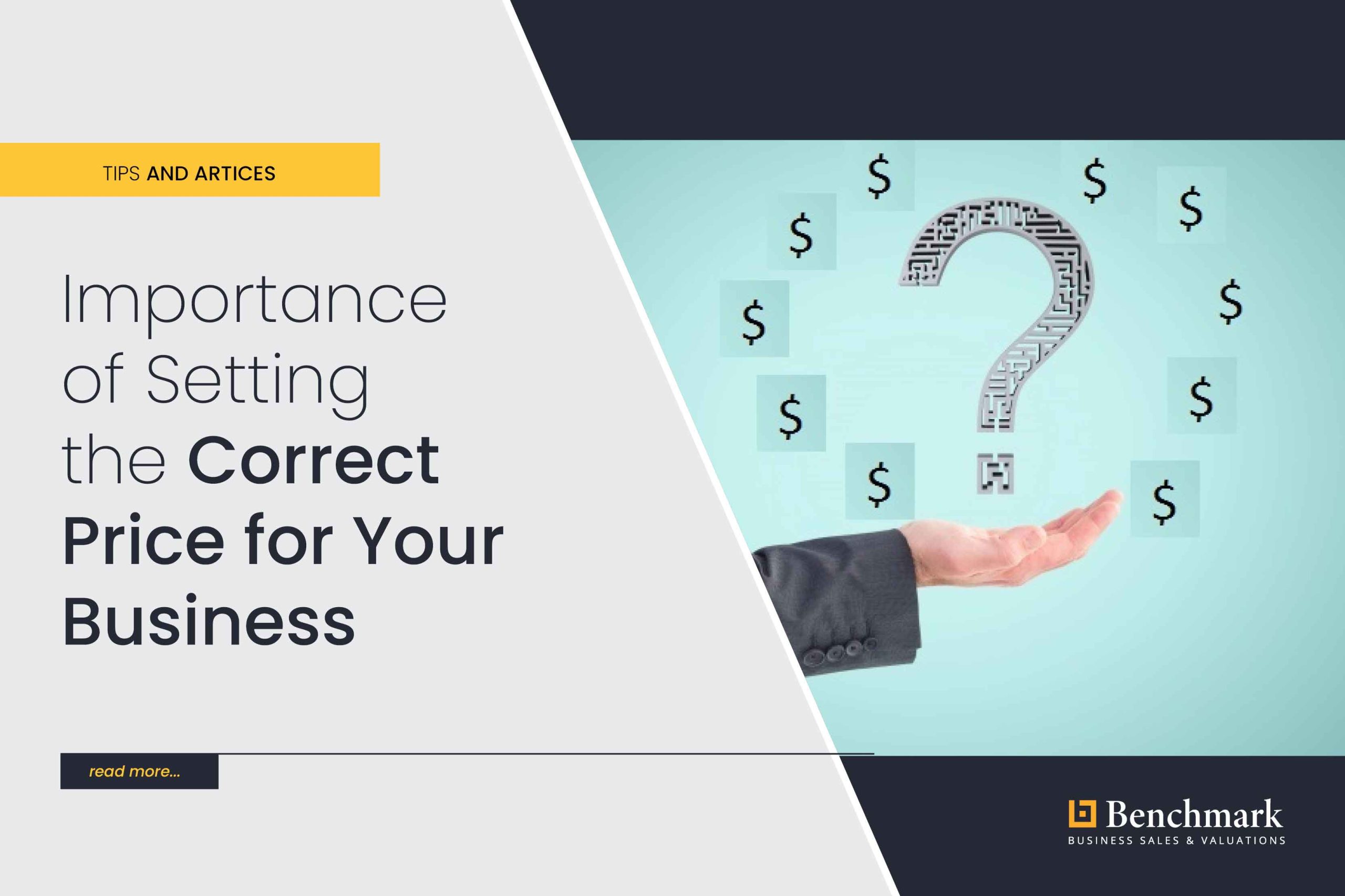 Importance of Setting the Correct Price for Your Business