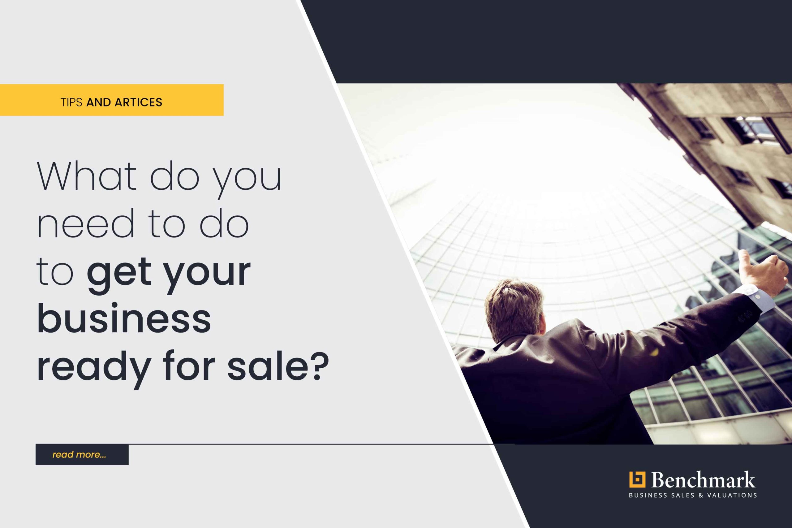 What do you need to do to get your business ready for sale?